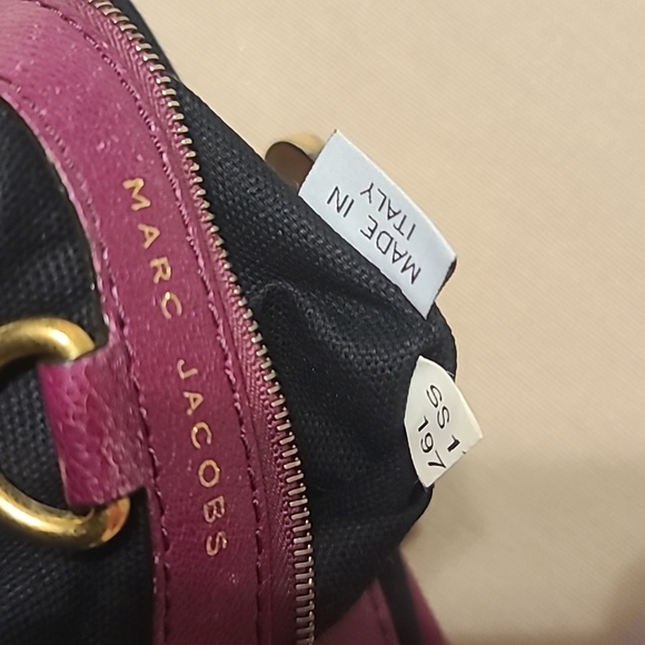 Marc Jacobs quilted Stam Plum Vintage - Picture 3 of 10